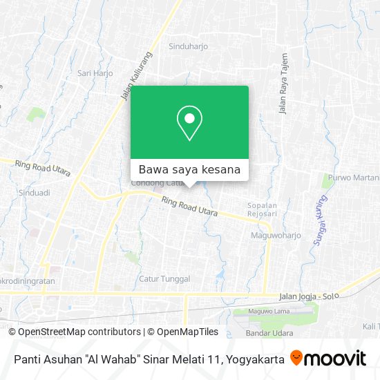 Peta Panti Asuhan "Al Wahab" Sinar Melati 11