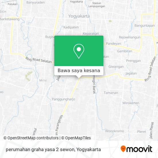 Peta perumahan graha yasa 2 sewon