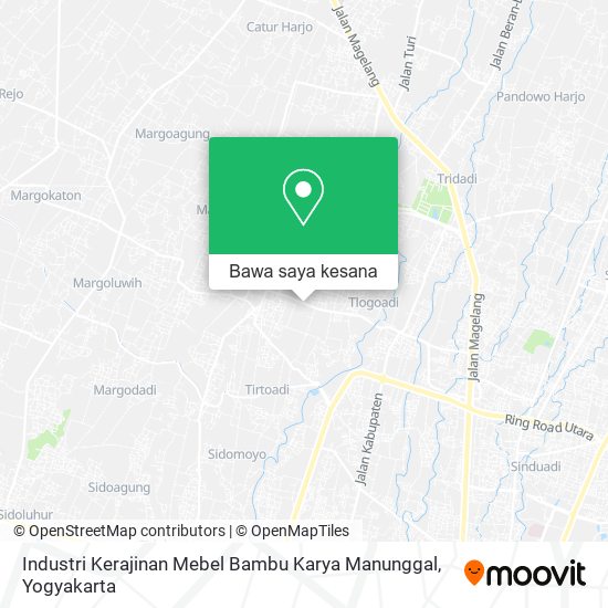 Peta Industri Kerajinan Mebel Bambu Karya Manunggal