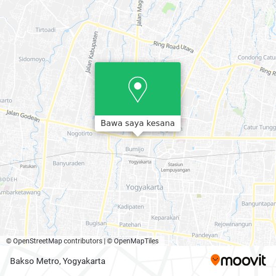 Peta Bakso Metro