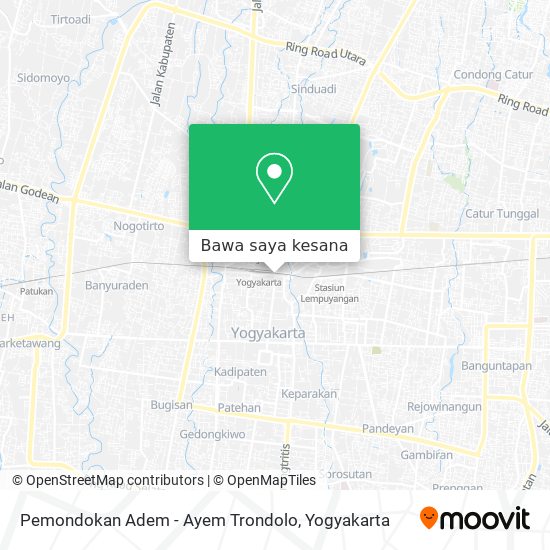 Peta Pemondokan Adem - Ayem Trondolo