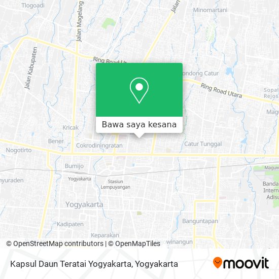 Peta Kapsul Daun Teratai Yogyakarta