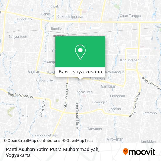 Peta Panti Asuhan Yatim Putra Muhammadiyah