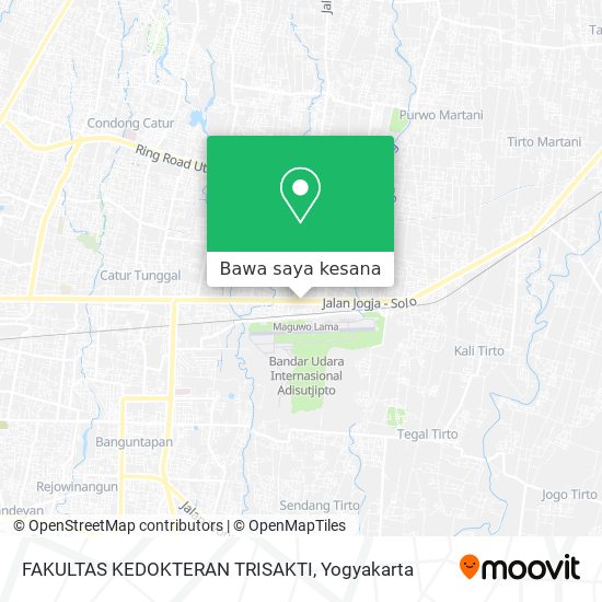 Peta FAKULTAS KEDOKTERAN TRISAKTI