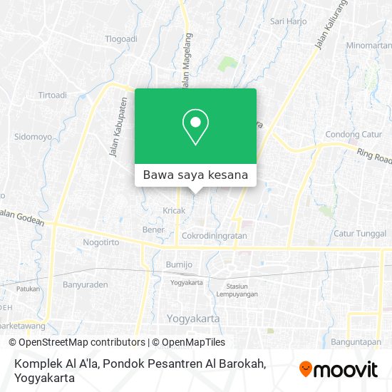 Peta Komplek Al A'la, Pondok Pesantren Al Barokah