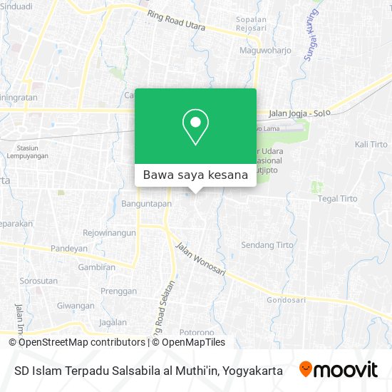 Peta SD Islam Terpadu Salsabila al Muthi'in