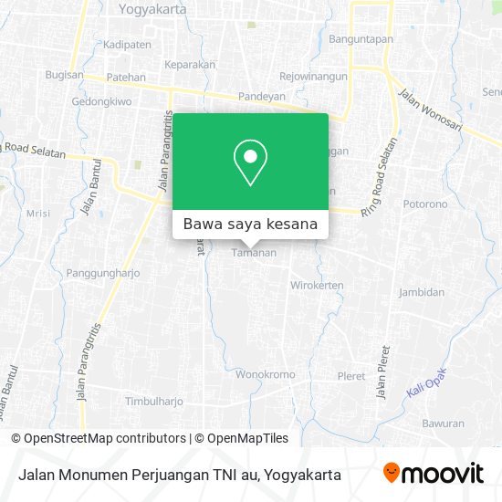 Peta Jalan Monumen Perjuangan TNI au