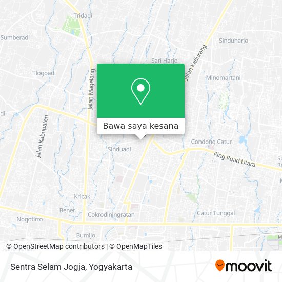 Peta Sentra Selam Jogja