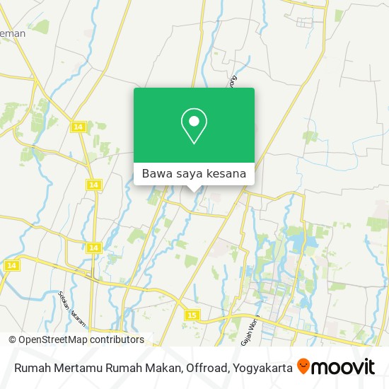 Peta Rumah Mertamu Rumah Makan, Offroad