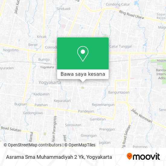 Peta Asrama Sma Muhammadiyah 2 Yk