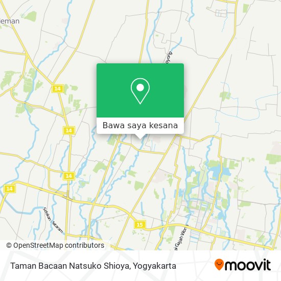 Peta Taman Bacaan Natsuko Shioya