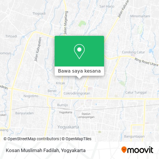 Peta Kosan Muslimah Fadilah