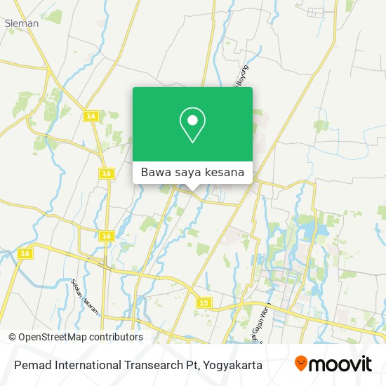 Peta Pemad International Transearch Pt