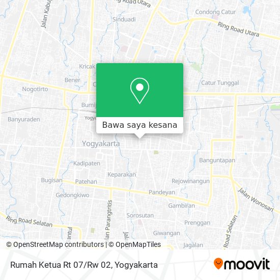 Peta Rumah Ketua Rt 07/Rw 02