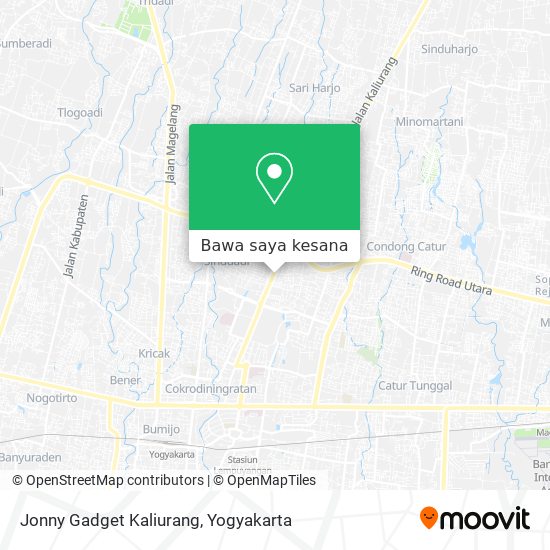 Peta Jonny Gadget Kaliurang