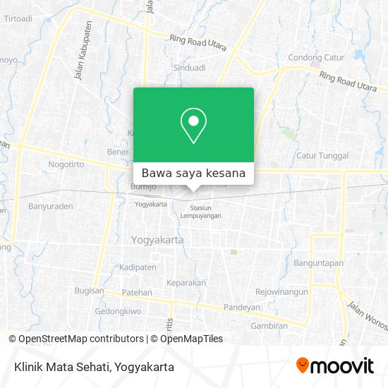 Peta Klinik Mata Sehati