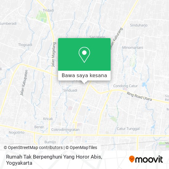 Peta Rumah Tak Berpenghuni Yang Horor Abis