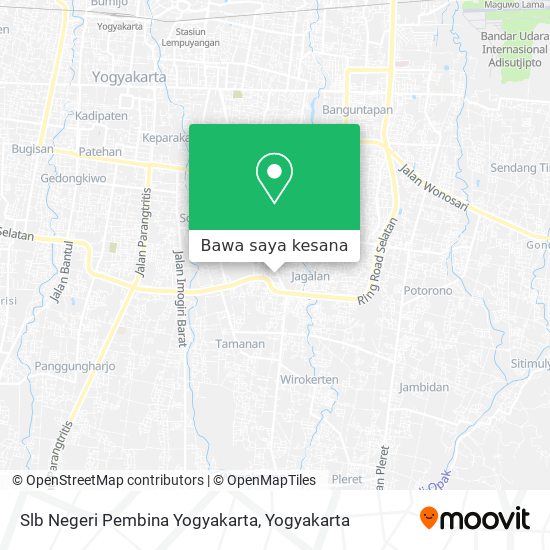 Peta Slb Negeri Pembina Yogyakarta