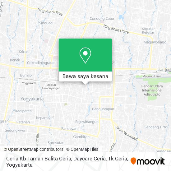 Peta Ceria Kb Taman Balita Ceria, Daycare Ceria, Tk Ceria