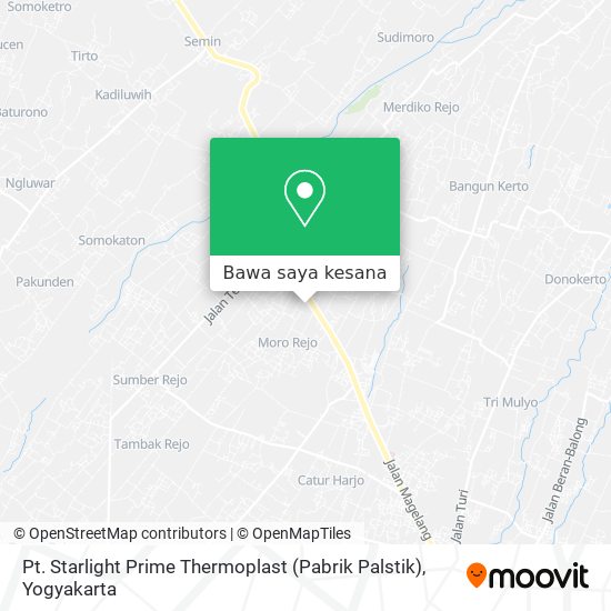 Peta Pt. Starlight Prime Thermoplast (Pabrik Palstik)