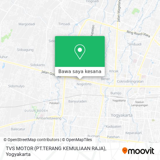 Peta TVS MOTOR (PT.TERANG KEMULIAAN RAJA)