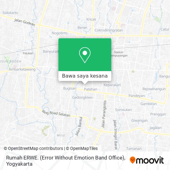 Peta Rumah ERWE. (Error Without Emotion Band Office)