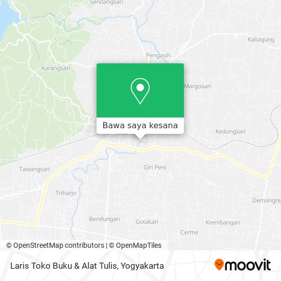 Peta Laris Toko Buku & Alat Tulis