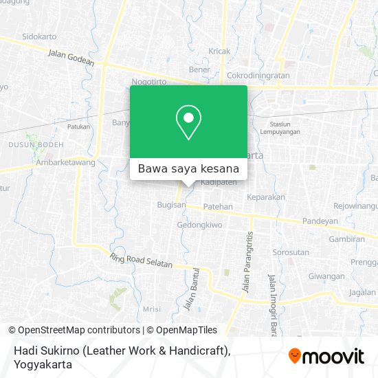 Peta Hadi Sukirno (Leather Work & Handicraft)