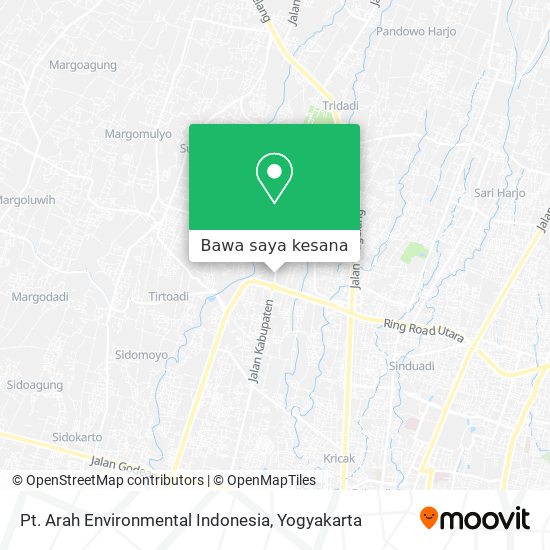 Peta Pt. Arah Environmental Indonesia
