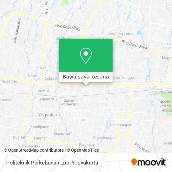 Peta Politeknik Perkebunan Lpp