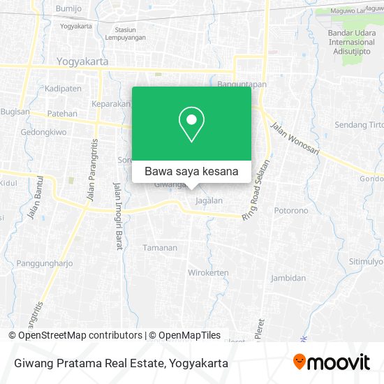 Peta Giwang Pratama Real Estate
