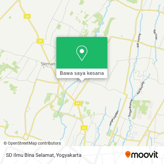 Peta SD Ilmu Bina Selamat