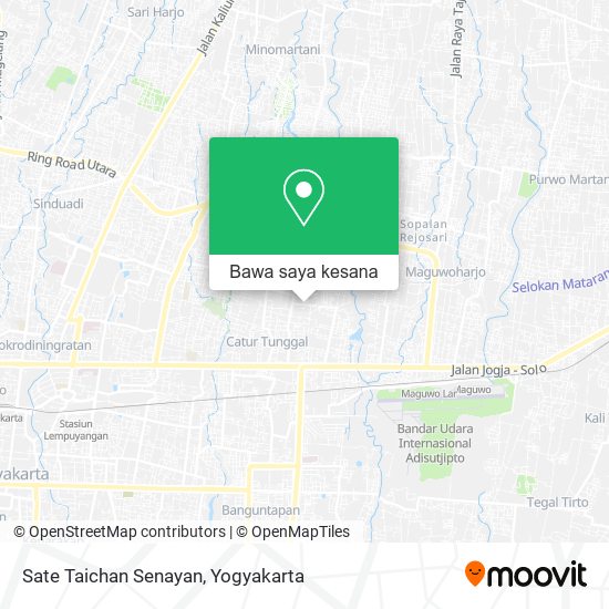 Peta Sate Taichan Senayan