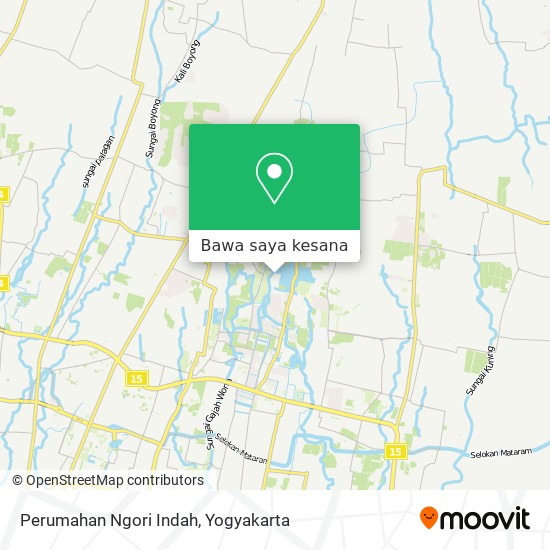 Peta Perumahan Ngori Indah
