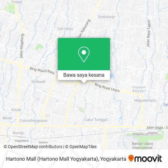 Peta Hartono Mall (Hartono Mall Yogyakarta)