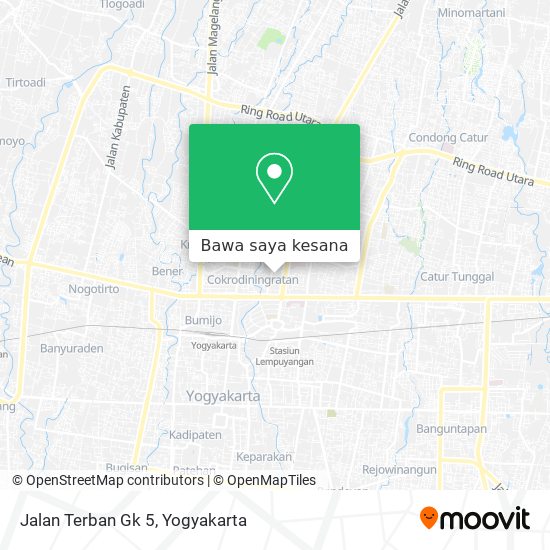 Peta Jalan Terban Gk 5