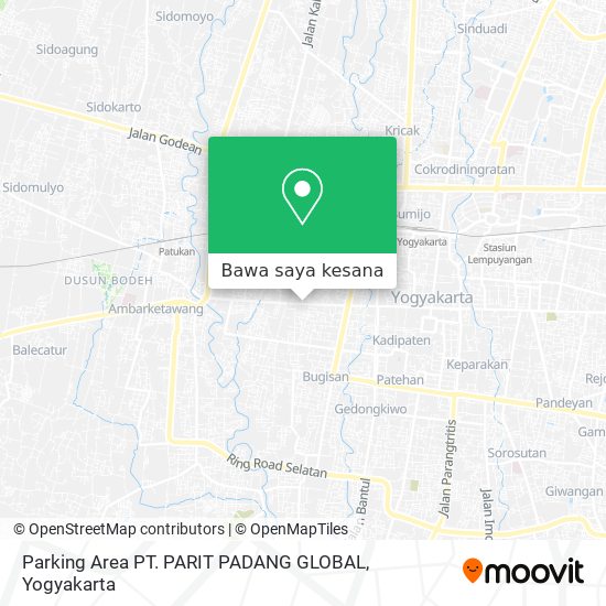 Peta Parking Area PT. PARIT PADANG GLOBAL