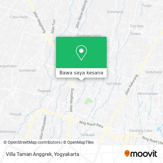 Peta Villa Taman Anggrek