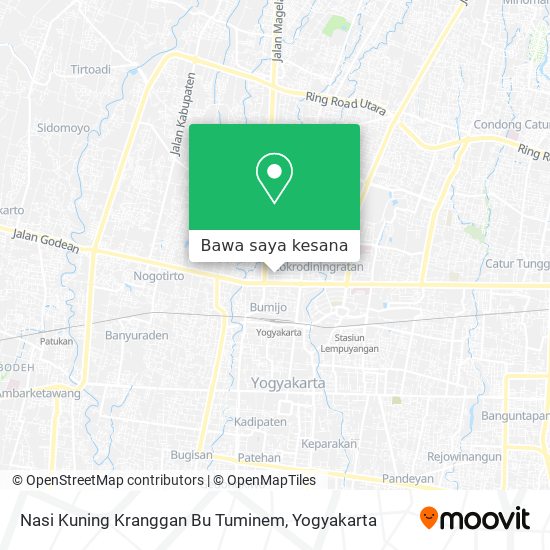 Peta Nasi Kuning Kranggan Bu Tuminem