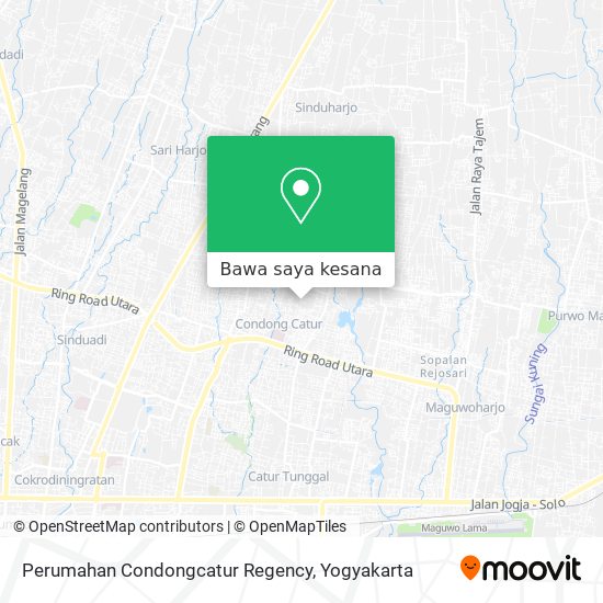 Peta Perumahan Condongcatur Regency