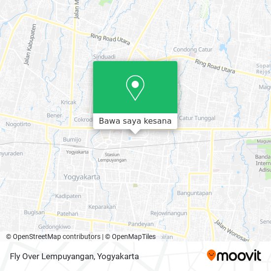 Peta Fly Over Lempuyangan