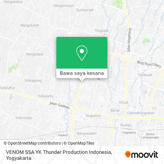 Peta VENOM SSA YK Thunder Production Indonesia