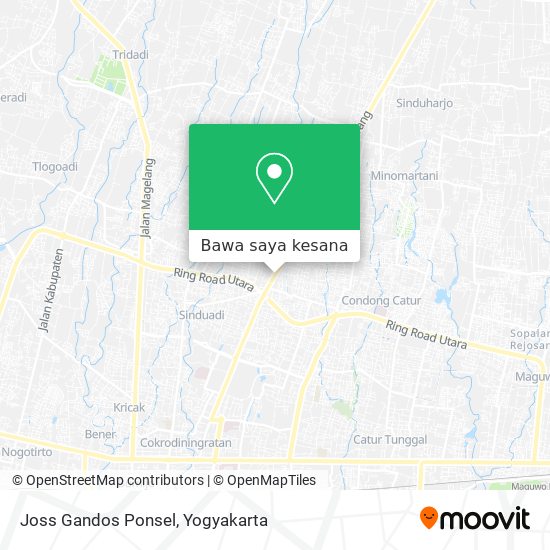 Peta Joss Gandos Ponsel