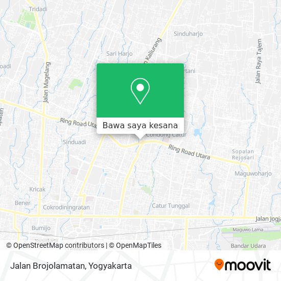 Peta Jalan Brojolamatan