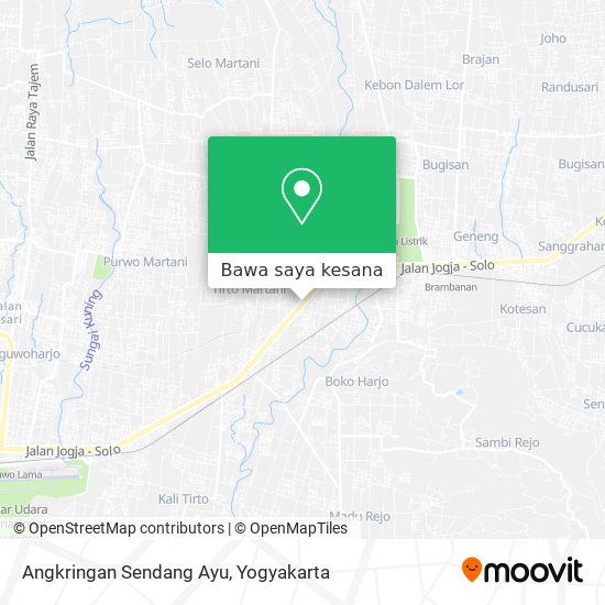 Peta Angkringan Sendang Ayu