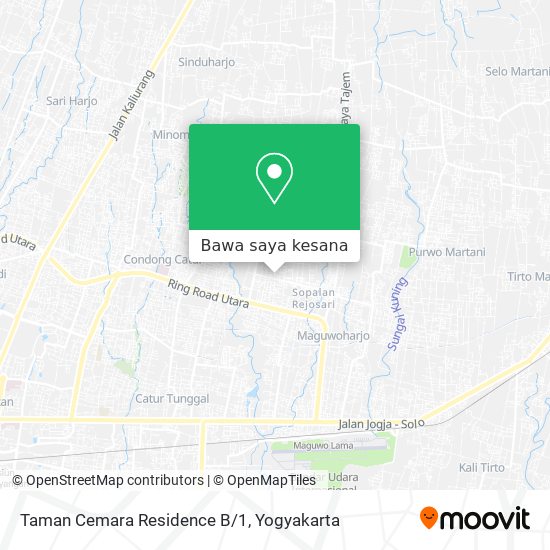 Peta Taman Cemara Residence B/1