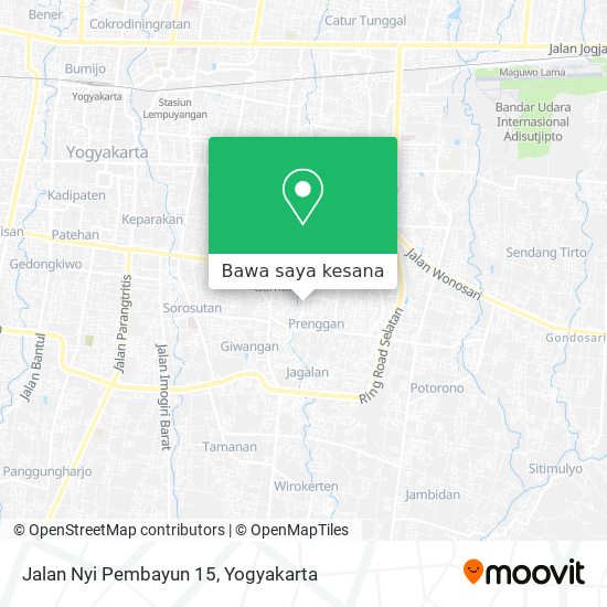 Peta Jalan Nyi Pembayun 15