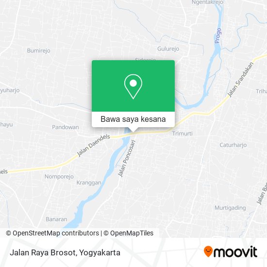 Peta Jalan Raya Brosot