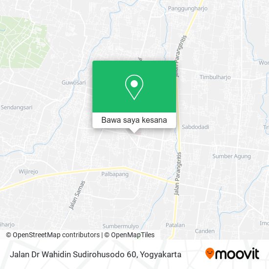Peta Jalan Dr Wahidin Sudirohusodo 60