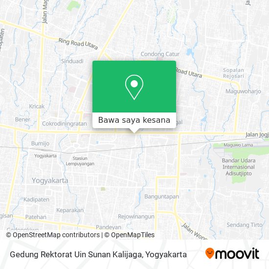 Peta Gedung Rektorat Uin Sunan Kalijaga